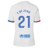 Conjunto (Camiseta+Pantalón Corto) FC Barcelona Frenkie de Jong 21 Segunda Equipación 23-24 - Niño